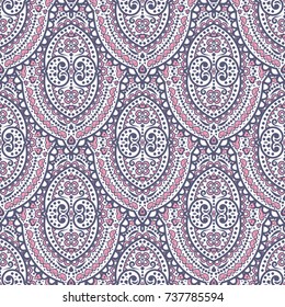 Vintage decorative seamless pattern. Ornament illustration. Vector luxury elements.Traditional, Arabic, Turkish, Indian motifs. Great for fabric and textile, wallpaper, packaging, or any desired idea.