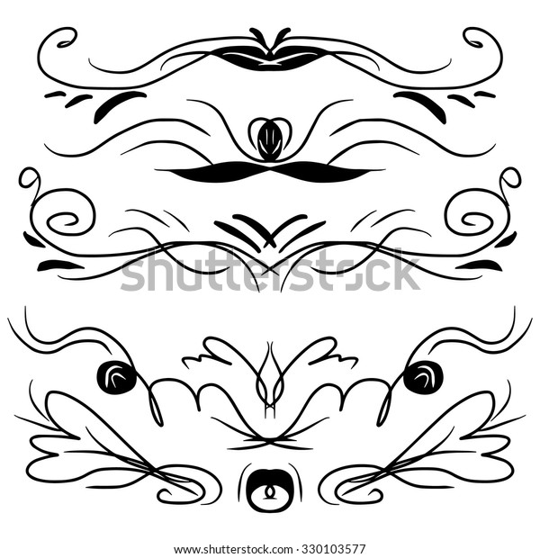 vintage decorative twist and swirls set nails drawn\
vector design elements makeup straight classical nails crowd hand\
traditional make edge stack aged drawn senior stylish look ornate\
fancy heart beau