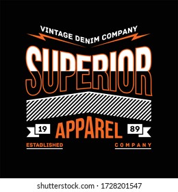 vintage denim company superior apparel fashion