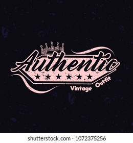 vintage denim grunge background texture vector illustration design for t-shirt and printing