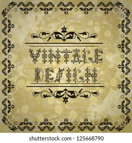 vintage design