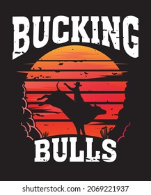 Vintage design for bulls lover