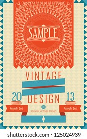 Vintage Design Card