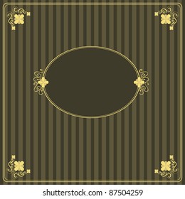 vintage design card