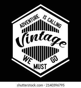 vintage design creative and custom design for t-shirt 