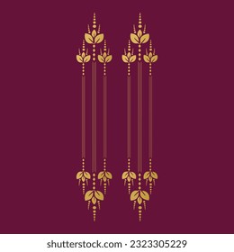 Elemento de diseño vintage, elemento de marco decorativo vintage, elemento de diseño floreciente, elemento de diseño caligráfico, marco vectorial decorativo, giro o desplazamiento decorativo
