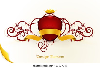 Vintage Design element, eps10