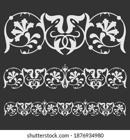 Vintage Design Element isolated. Vector illustration.