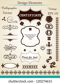 Vintage design elements