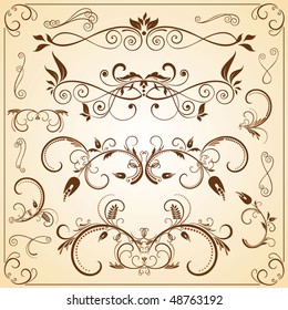 Vintage design elements