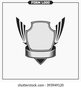 Vintage design elements. Retro style label, badge, stamp and emblem. 