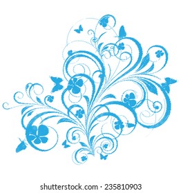 Vintage Design Floral Elements