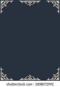 vintage design frame card vector illustration