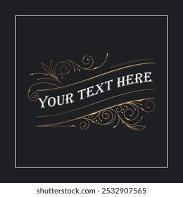 Vintage design with ornamental elements 22