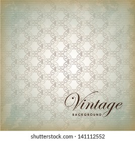 vintage design  over gray  background vector illustration