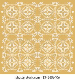 Vintage design seamless pattern