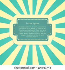 Vintage Design Template