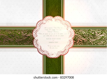 vintage design template