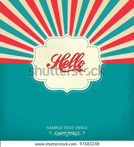 Vintage Design Template