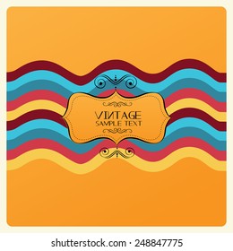 Vintage Design Template backgrounds