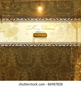 vintage design template for retro design
