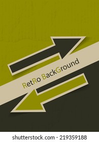 Vintage Design Template - vector illustration