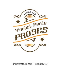 vintage design, Thypography, vector design