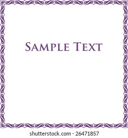 Vintage design. Vector.