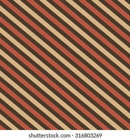 Vintage diagonal lines seamless texture. Retro vector pattern set. Plaid fabric background. Unusual ornament popart collection.