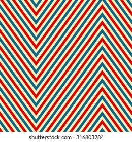 Vintage diagonal lines seamless texture. Retro vector pattern set. Plaid fabric background. Unusual ornament popart collection.