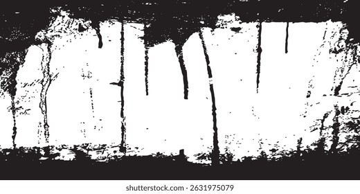 Vintage Distressed Lumber Texture on White Background with Grainy Surface and Grit Overlay