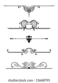 Vintage dividers set