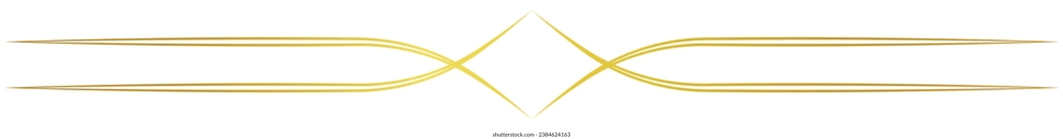 vintage dividing line golden classic simple