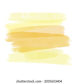 Vintage doodle watercolor scribble stroke