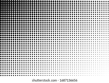 Vintage Dots Background. Abstract Backdrop. Fade Pattern. Pop-art Overlay. Vector illustration