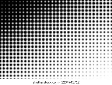 Vintage Dots Background. Abstract Halftone Texture. Gradient Pop-art Overlay. Modern Fade Pattern. Vector illustration