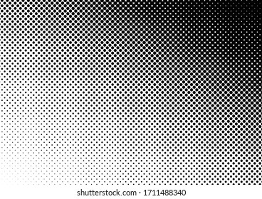 Vintage Dots Background. Distressed Backdrop. Grunge Halftone Pattern. Points Overlay. Vector illustration