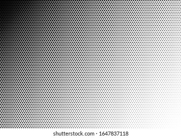Vintage Dots Background. Grunge Texture. Points Gradient Backdrop. Distressed Overlay. Vector illustration