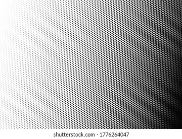 Vintage Dots Background. Halftone Fade Overlay. Grunge Backdrop. Black and White Pattern. Vector illustration