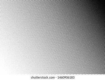 Vintage Dots Background. Halftone Gradient Backdrop. Grunge Overlay. Fade Pattern. Vector illustration