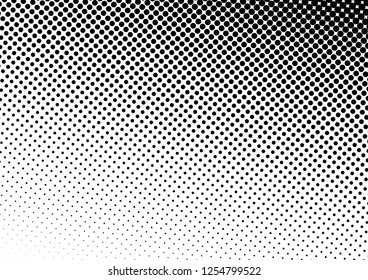 Vintage Dots Background. Halftone Overlay. Abstract Backdrop. Black and White Pattern. Vector illustration