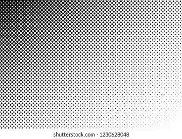 Vintage Dots Background. Halftone Points Backdrop. Monochrome Texture. Black and White Overlay. Vector illustration