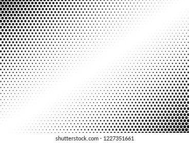 Vintage Dots Background. Halftone Texture. Fade Distressed Overlay. Grunge Backdrop. Vector illustration