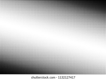 Vintage Dots Background. Points Overlay. Fade Pattern. Modern Grunge Texture. Vector illustration