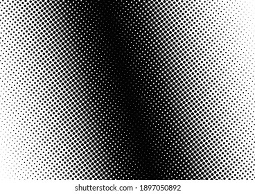 Fondo de puntos antiguos. Patrón de degradado de arte emergente. Superposición de la Fundición. Fondo de semitono. Ilustración del vector