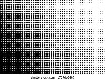 Hintergrund der Vintage Punkte. Pop-Art Textur. Punkte Modernes Overlay. Abstrakter Hintergrund. Vektor-Abbildung