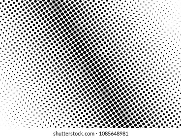 Vintage Dotted Halftone Background. Dots Pattern. Abstract Texture. Pop-art Monochrome Overlay. Vector illustration