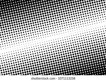 Vintage Dotted Halftone Background. Points Pattern. Monochrome Abstract Overlay. Distressed Pop-art Backdrop. Vector illustration