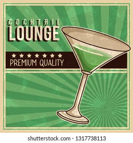 vintage drink poster