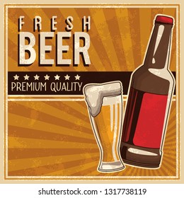 vintage drink poster